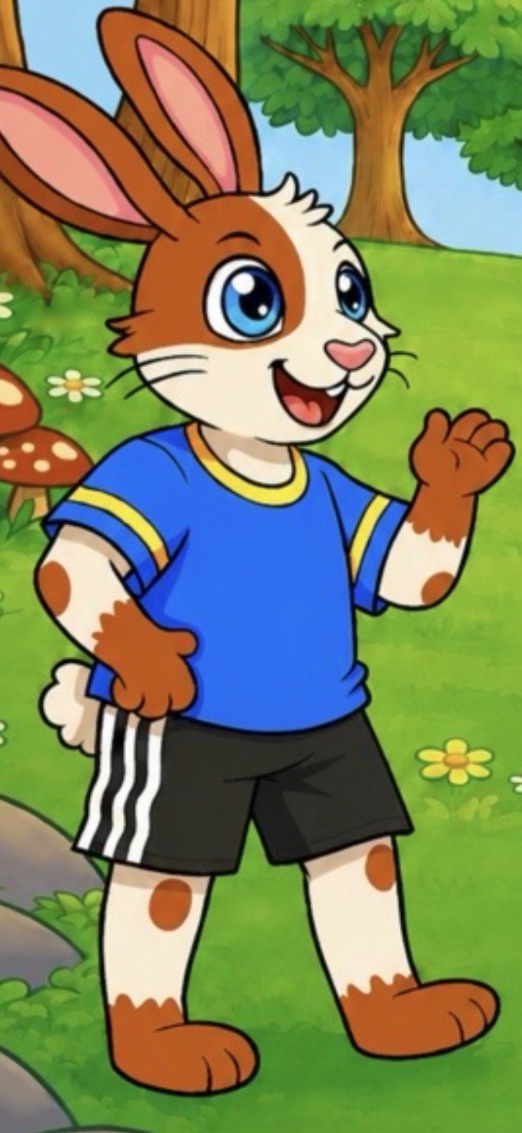 Fuzzy Furry Forest character